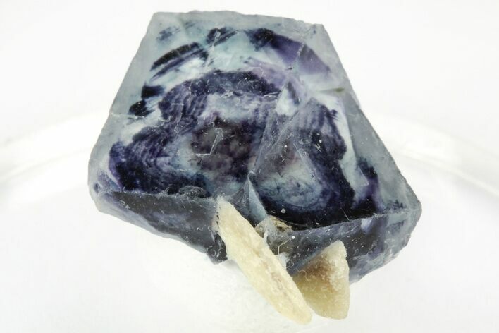 Cubic Fluorite Crystal Cluster with Phantoms - Yaogangxian Mine #215770